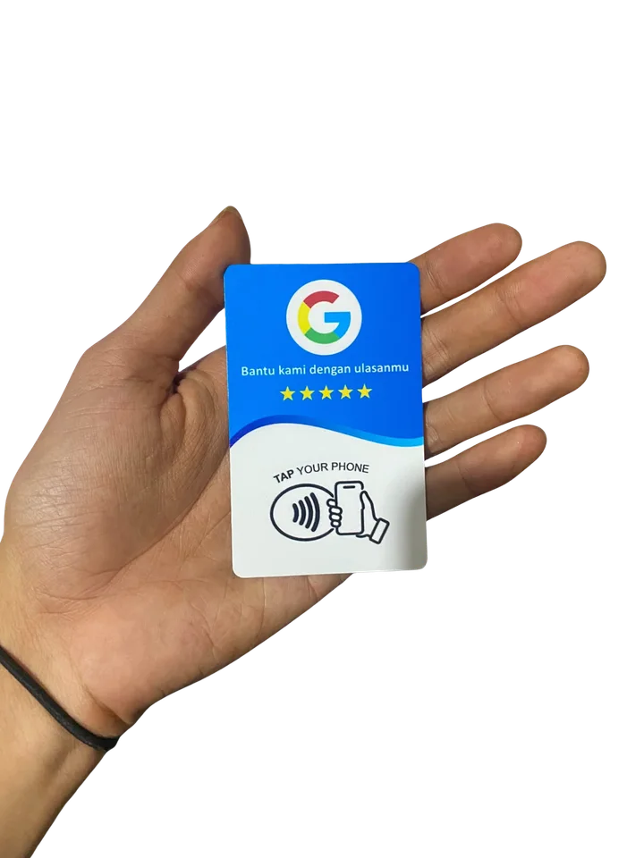 NFC Smart Card Natta Std di tangan
